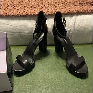 Nine West Black Block Heel